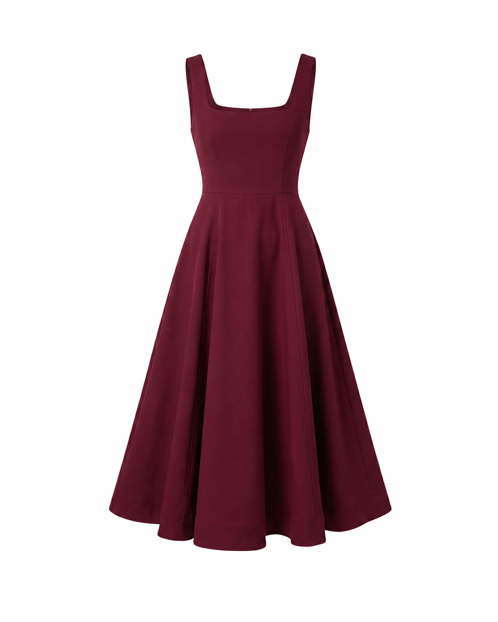 VESTIDO DE CORTE ENTALLADO