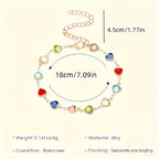 Concepción - Pulsera Única en Forma de Corazón