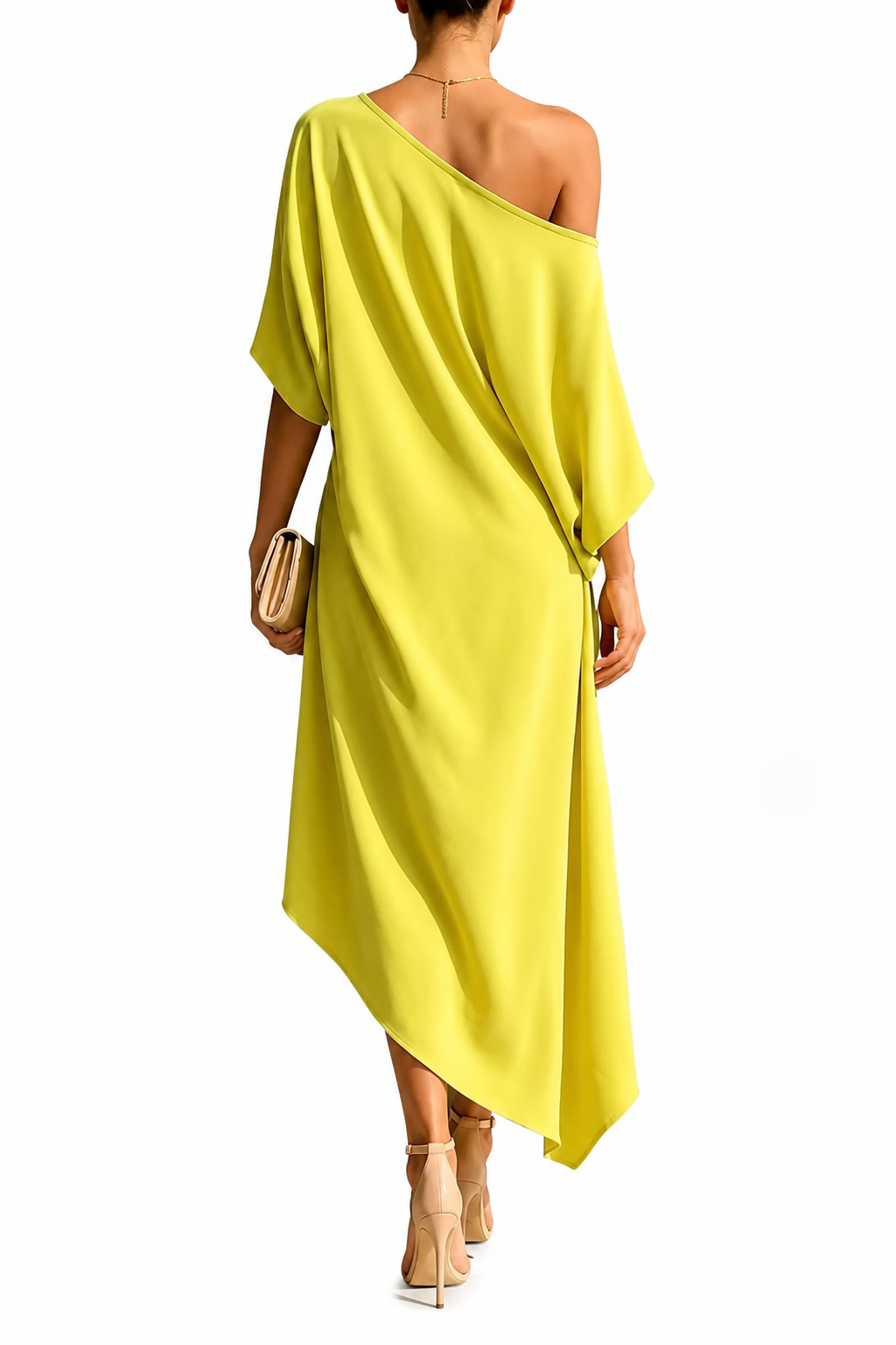 CAMILA | ELEGANTE VESTIDO ASIMÉTRICO