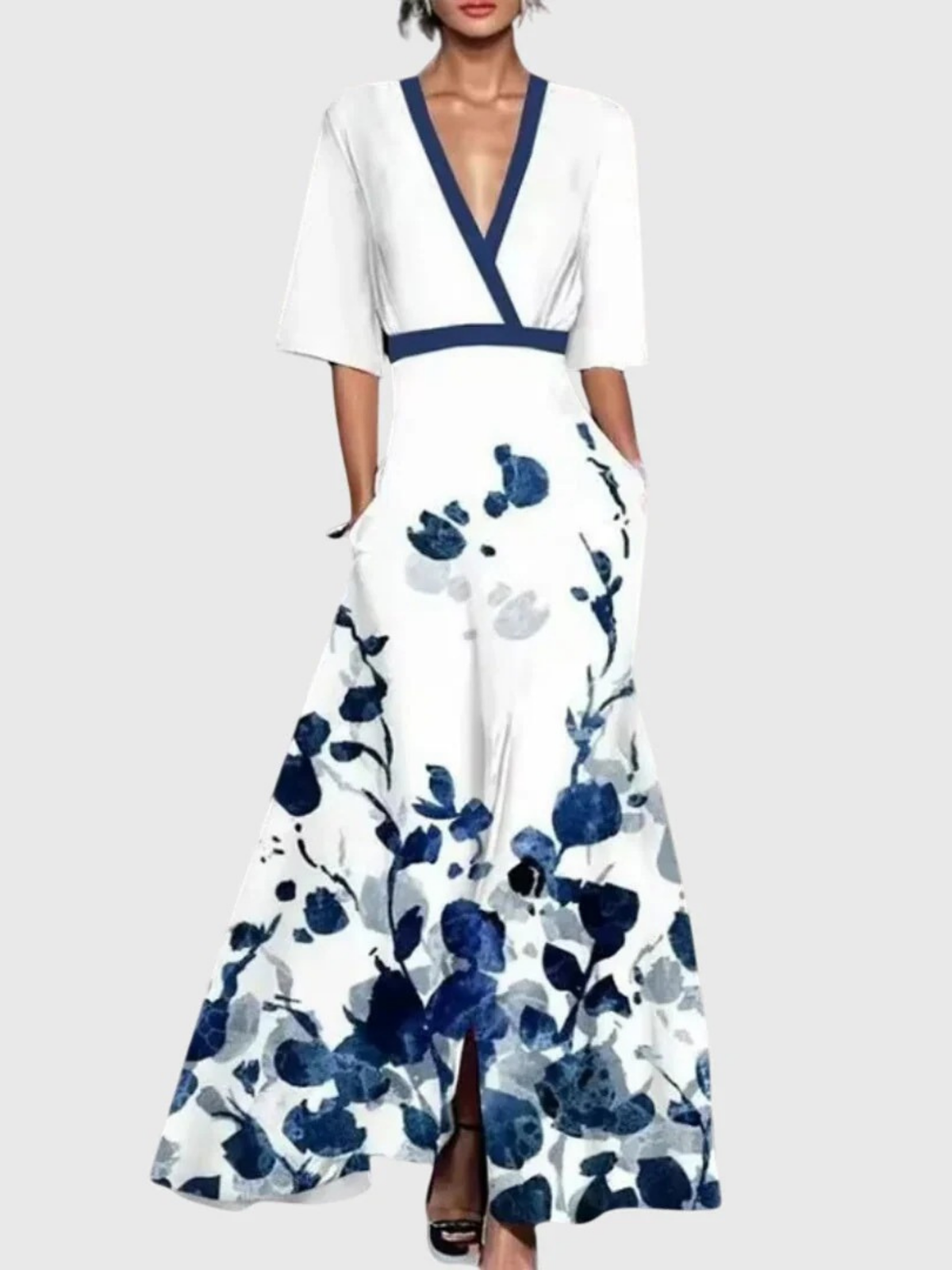 Candice | Vestido Elegante de Primavera - Blanco