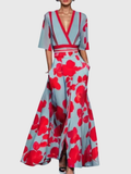 Candice | Vestido Elegante de Primavera - Rojo