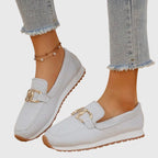 Lili - Zapatillas mocasín ortopédicas, detalle de la suela