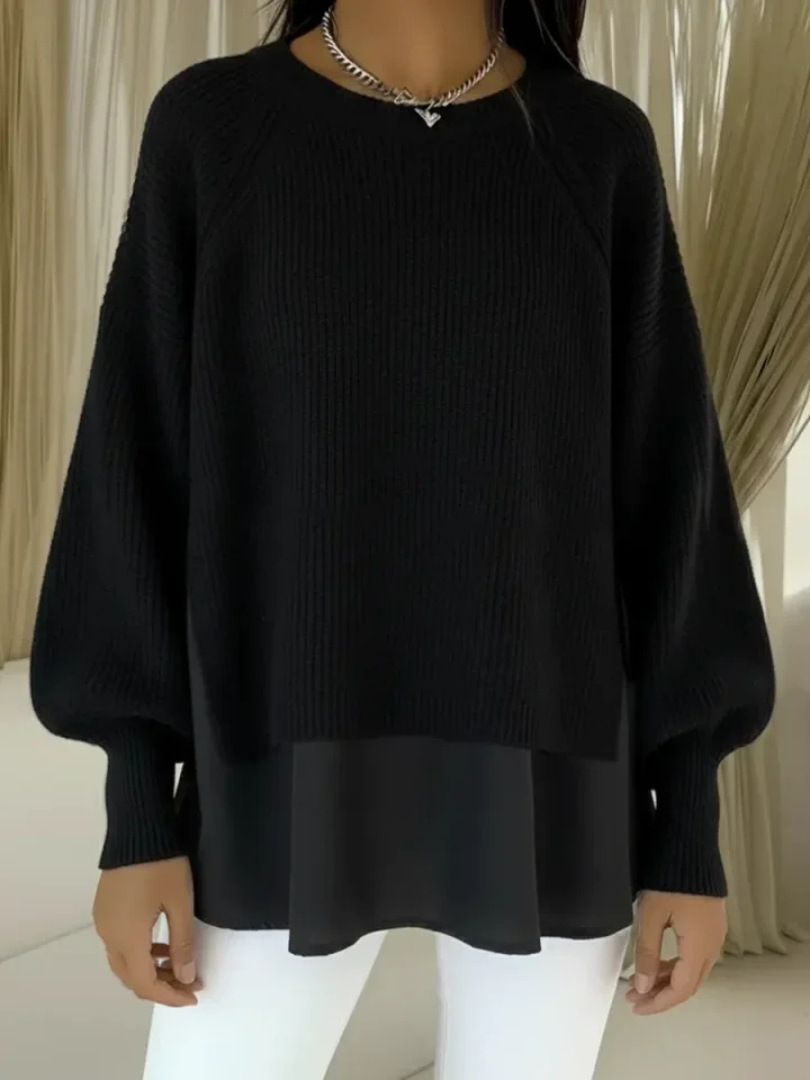 Kestlyn | Jersey de Efecto Capas - Negro