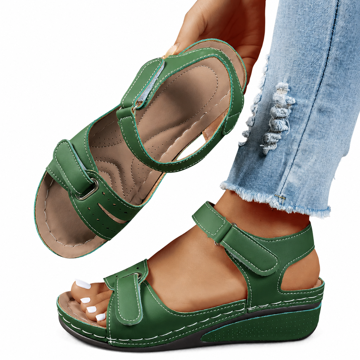 JULIETTE | SANDALIAS ORTOPÉDICAS CÓMODAS
