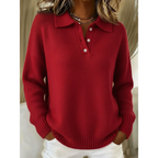 Maren | Jersey Acogedor - Rojo