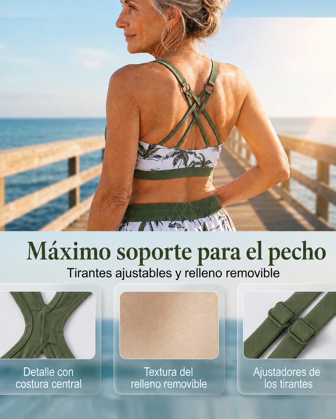 MAREN | TANKINI DE TRES PIEZAS