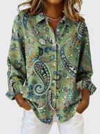 Blusa Violeta Cortes Verde