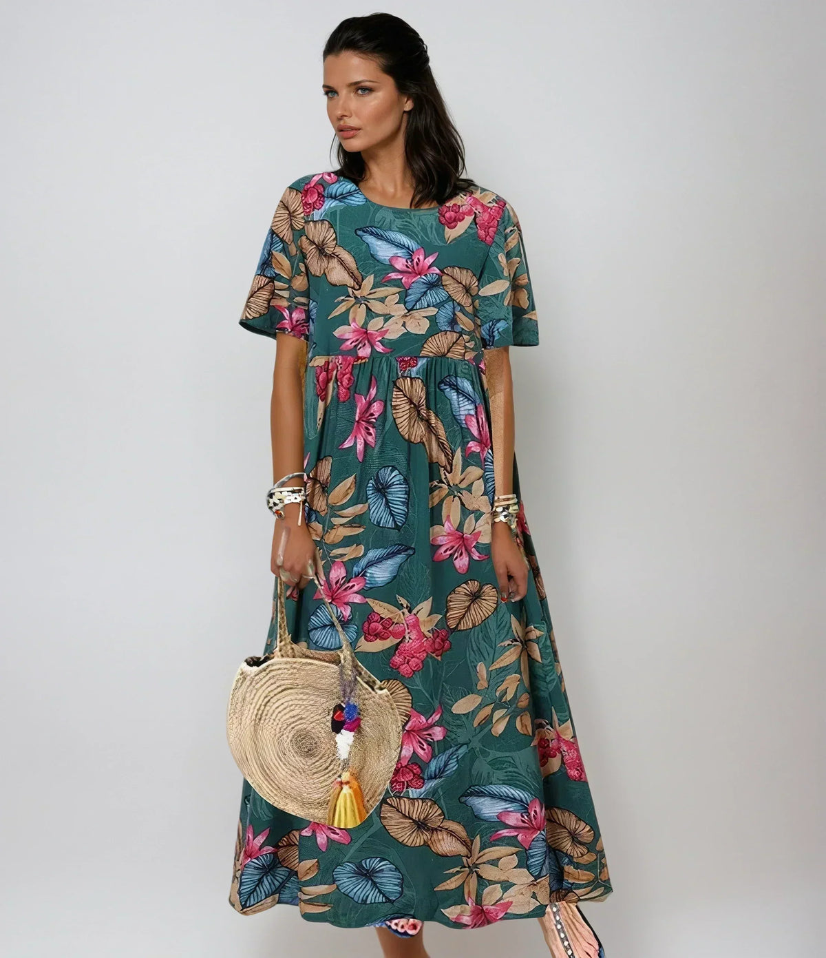 Lovi | Floración de Verano Elegante - Verde
