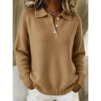Maren | Jersey Acogedor - Camel
