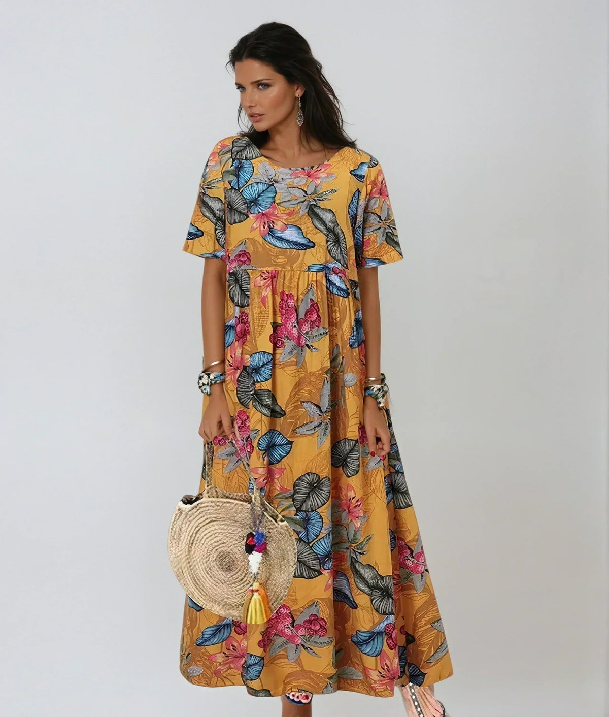 Lovi | Floración de Verano Elegante - Amarillo