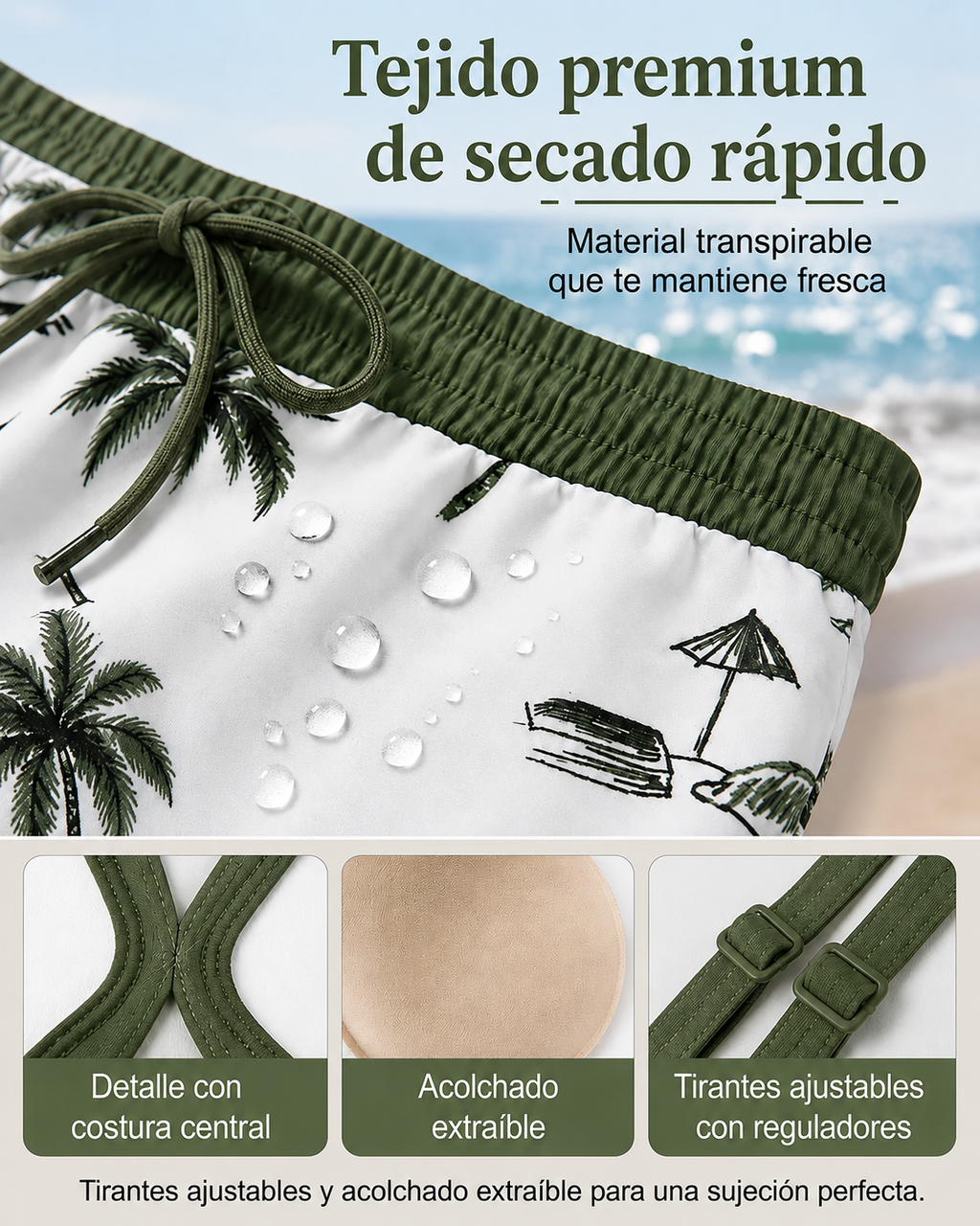 MAREN | TANKINI DE TRES PIEZAS