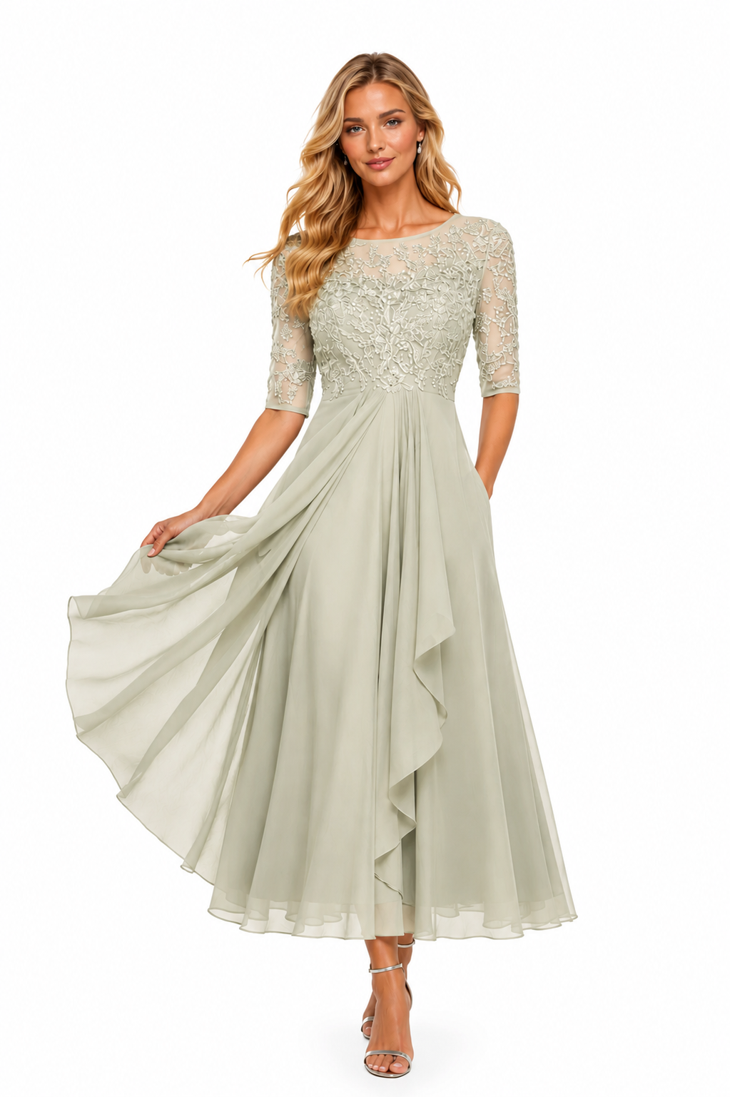 MARGARITA | VESTIDO ELEGANTE DE ENCAJE