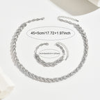 Berta - Set de Joyas de Espiga con Cristales