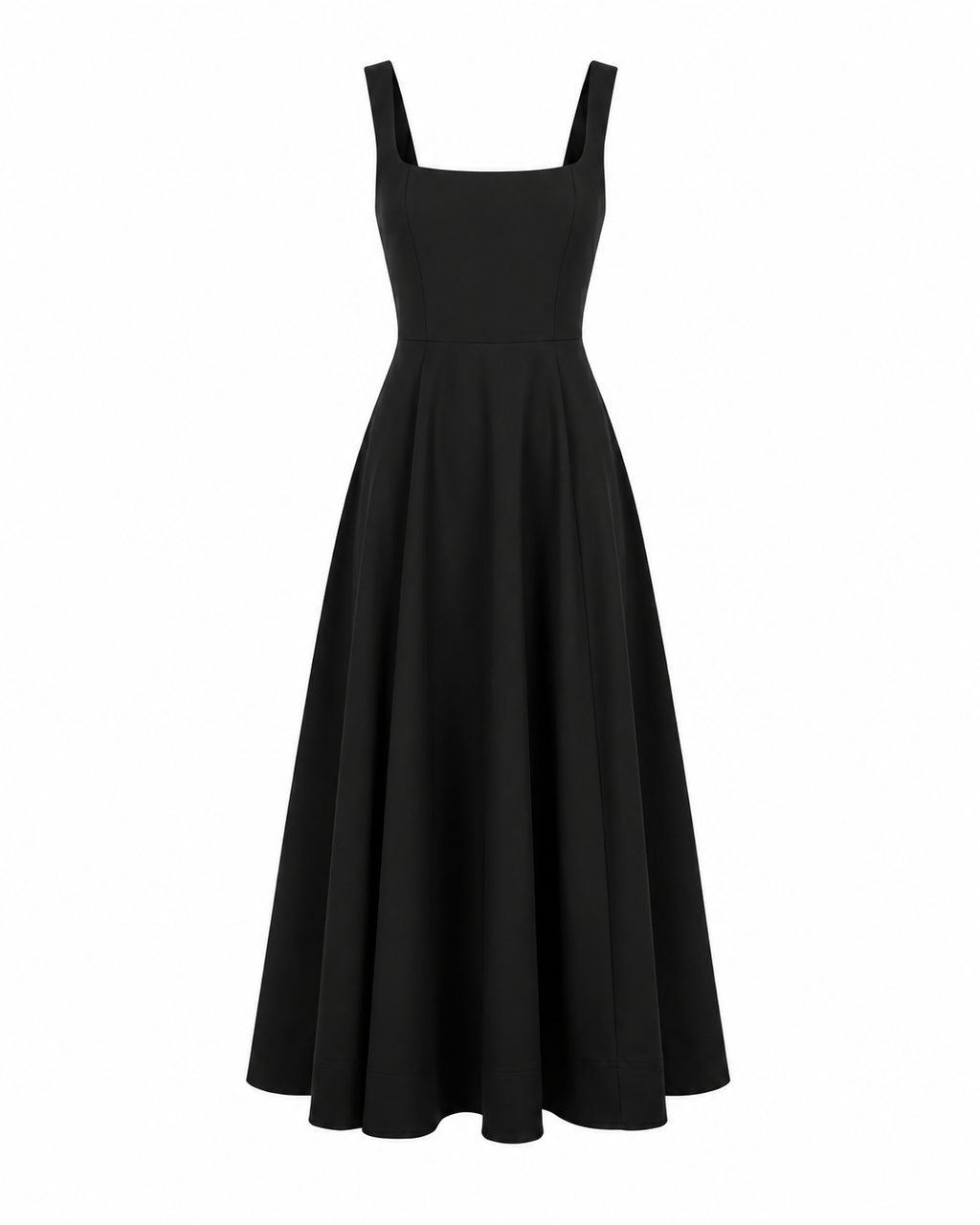 VESTIDO DE CORTE ENTALLADO