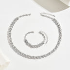 Berta - Set de Joyas de Espiga con Cristales