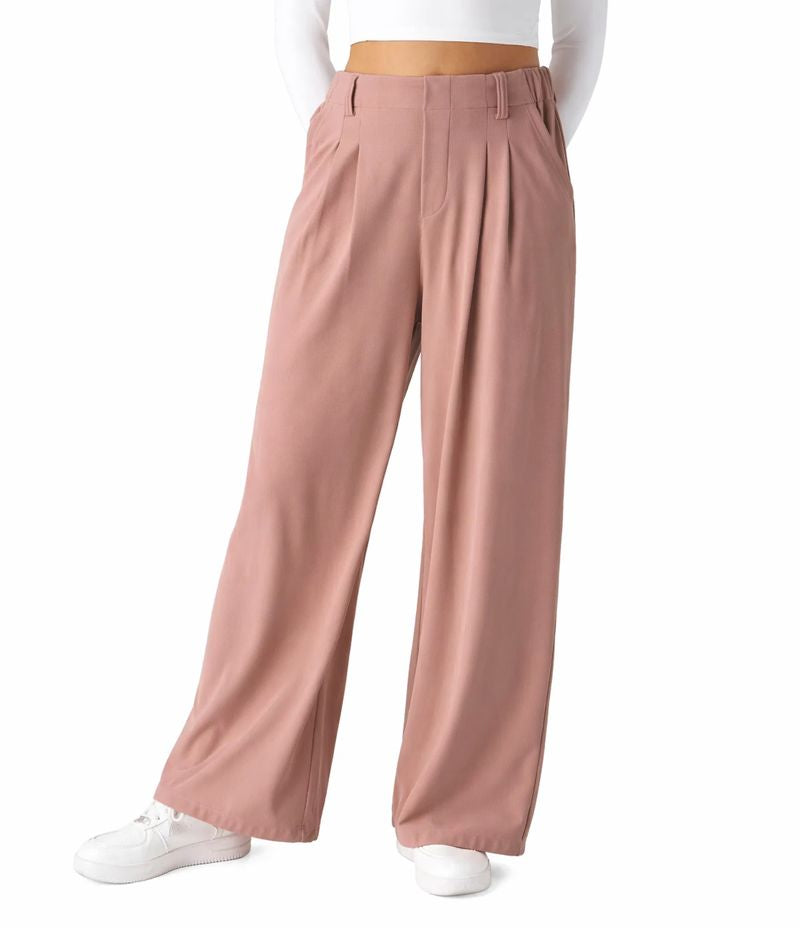 PANTALONES INFORMALES Violeta Cortés DE MUJER DE CINTURA ALTA Y PIERNA ANCHA