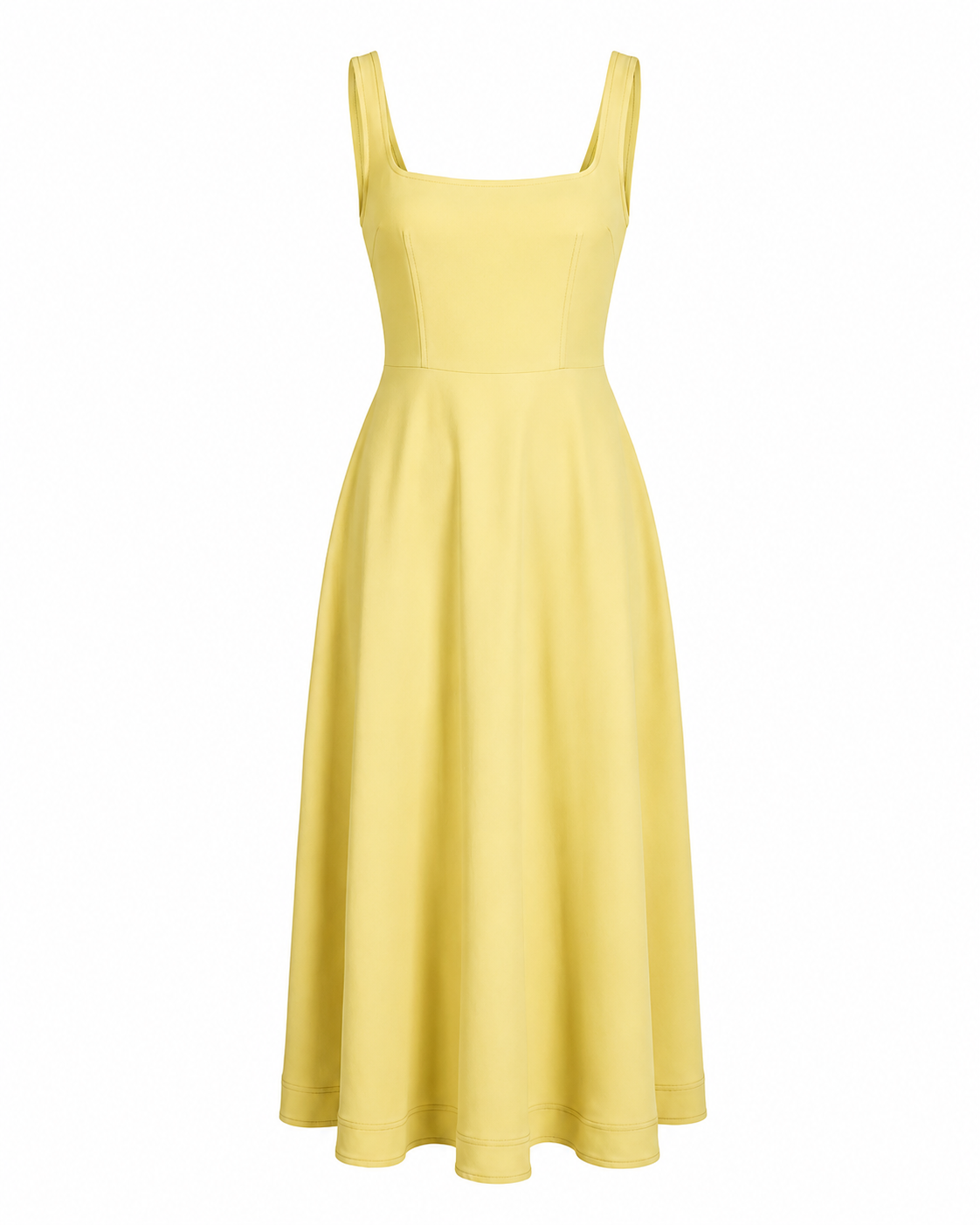 VESTIDO DE CORTE ENTALLADO