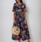 Lovi | Floración de Verano Elegante - Azul