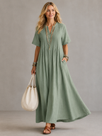 Nathalia | Vestido Plisado