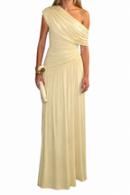 ROXANA - Vestido Plisado Asimétrico - Portada