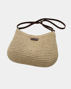 Fabiola | Bolso de rafia con bandolera