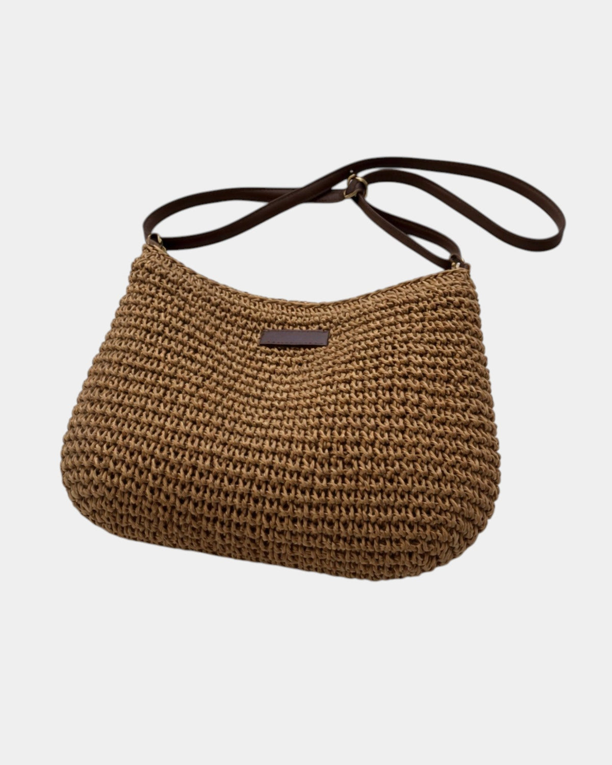 Fabiola | Bolso de rafia con bandolera