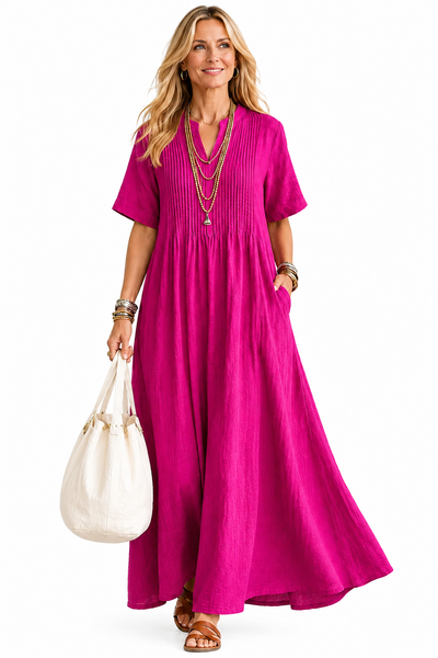 Nathalia | Vestido Plisado - portada