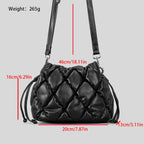 Bianca - Mini Bolso Cruzado Almohadilla