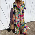 Rimmey | Vestido Boho Playero - Multicolor