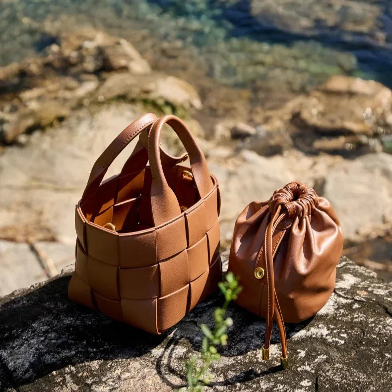 Wynn - Mini Bolso Cesta Tejido