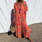 Rimmey | Vestido Boho Playero - Rojo