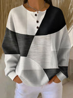 Crestine | Jersey Clásico de Punto Gofre - Gris