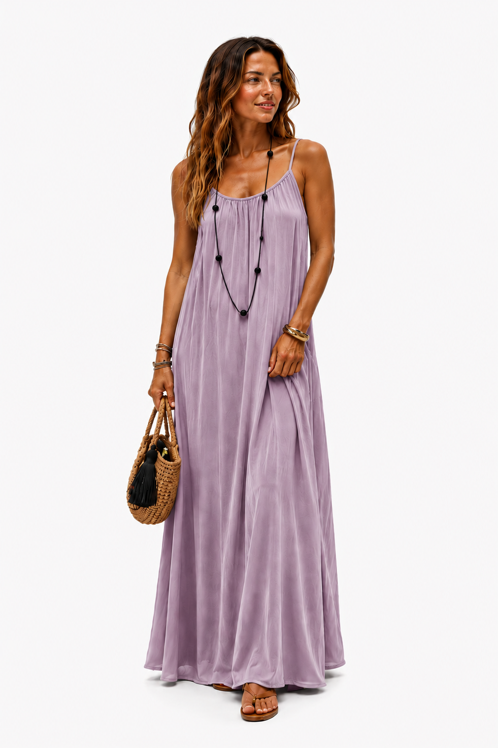 ARIA I VESTIDO LARGO CON ESPALDA AJUSTABLE