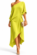 CAMILA | ELEGANTE VESTIDO ASIMÉTRICO