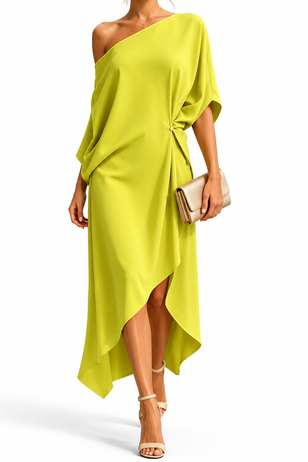 CAMILA | ELEGANTE VESTIDO ASIMÉTRICO