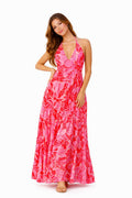 VESTIDO DE FLORES I ROSA