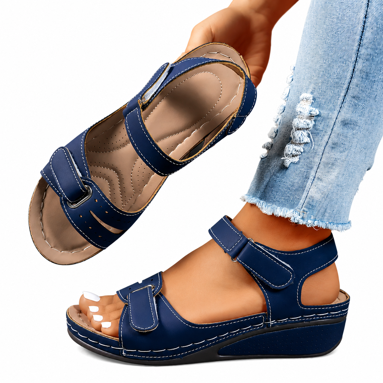 JULIETTE | SANDALIAS ORTOPÉDICAS CÓMODAS