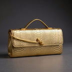 Sammi - Clutch Estampado de Serpiente
