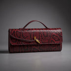 Sammi - Clutch Estampado de Serpiente
