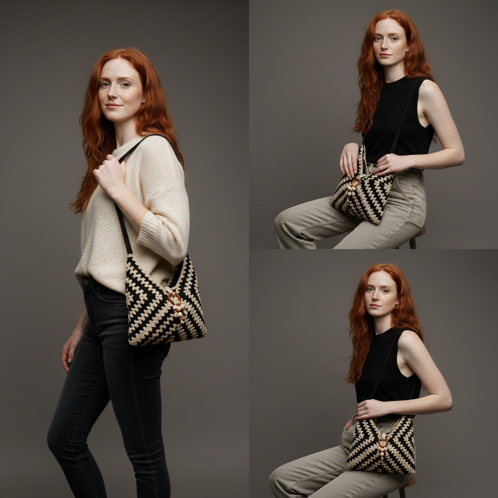 Noelle - Bolso Tote de Crochet