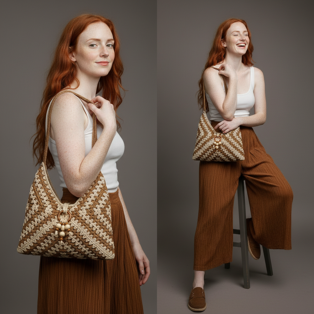 Noelle - Bolso Tote de Crochet