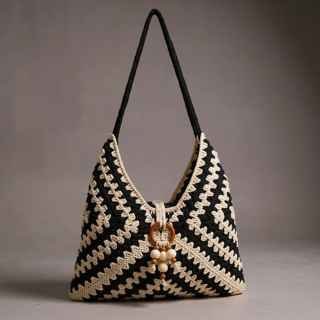 Noelle - Bolso Tote de Crochet