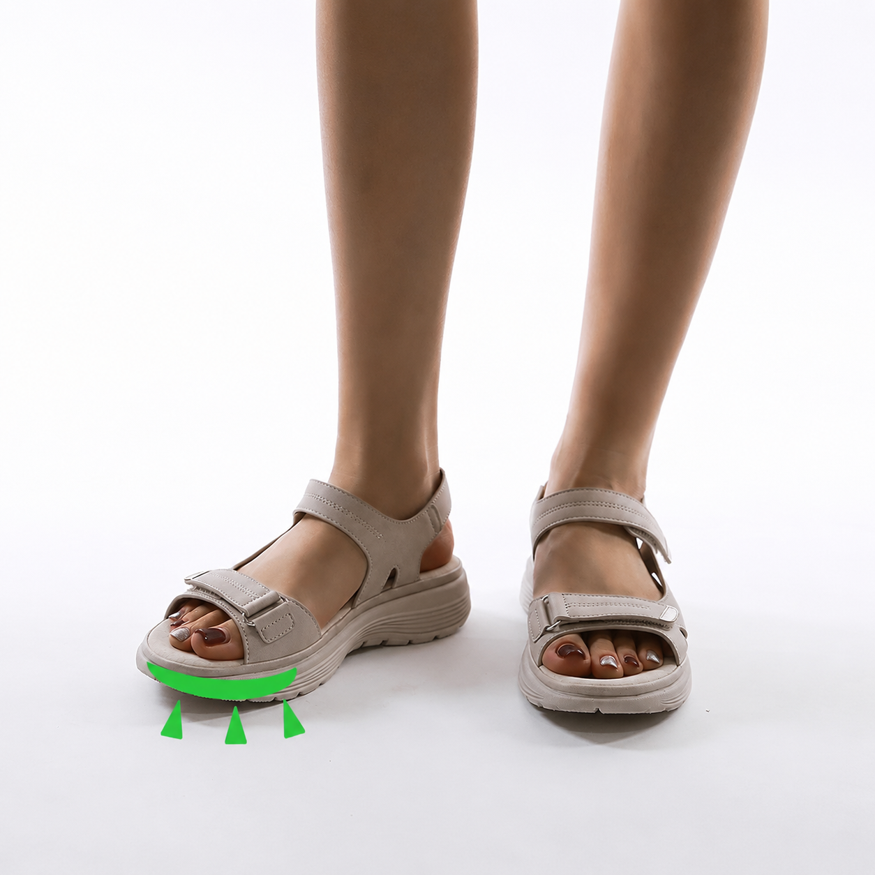 ÁNGELA | SANDALIAS ORTOPÉDICAS CÓMODAS