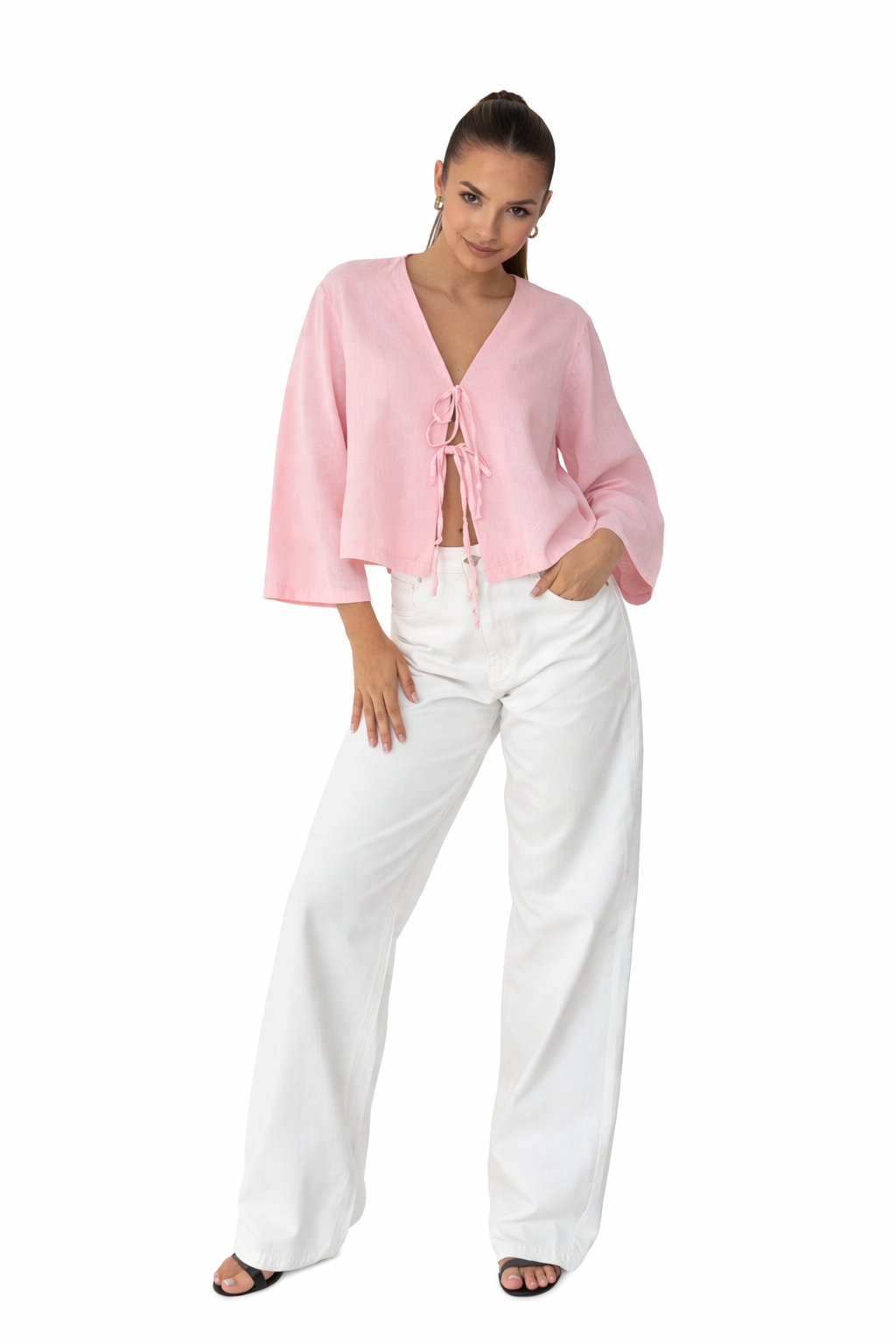 CAMISA LIA BLOSSOM I ROSA