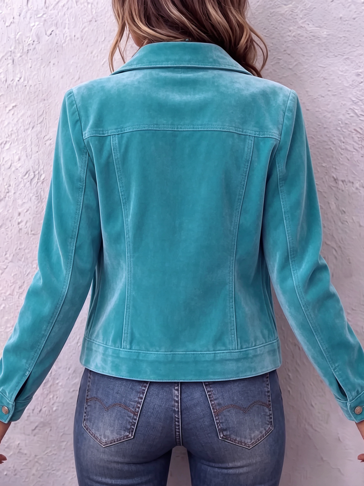 Sandra | Chaqueta de Terciopelo de Inspiración Vintage Boho