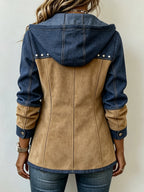 Salomé | Chaqueta con Capucha de Patchwork 100% Algodón